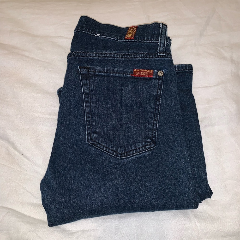 Skinny bootcut 7’s